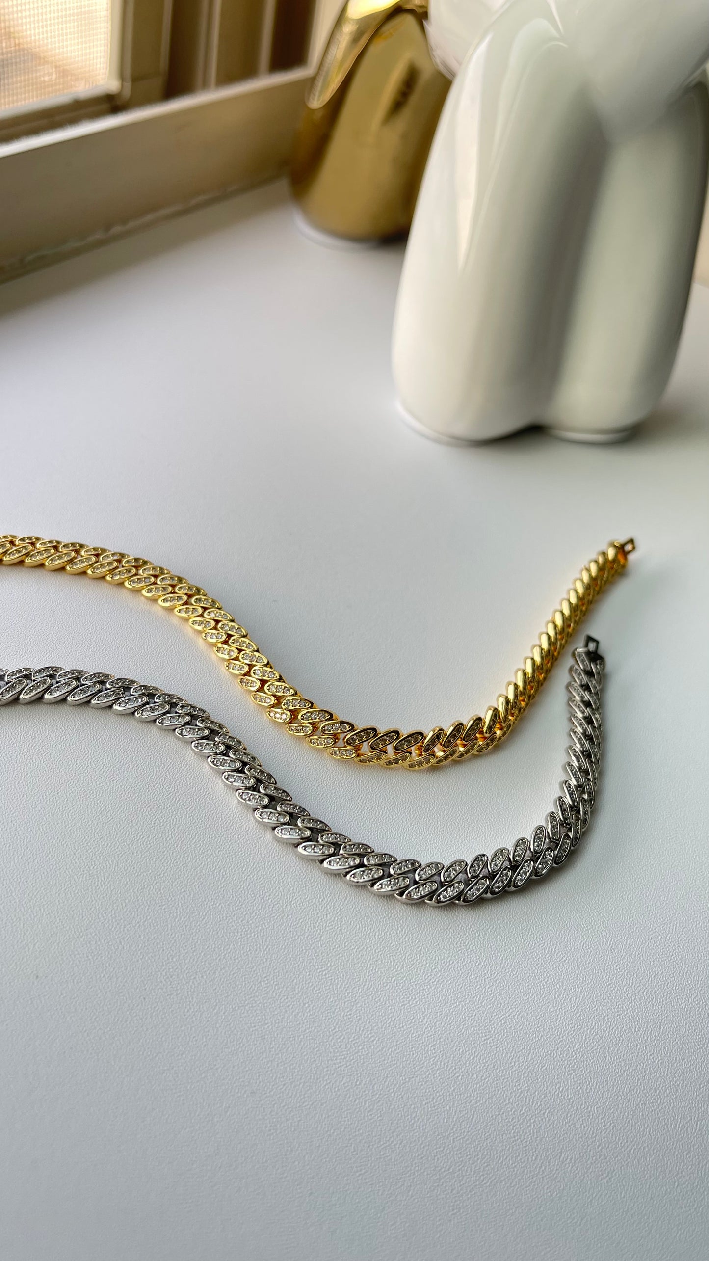 Itty Bitty Micro Cuban Anklet