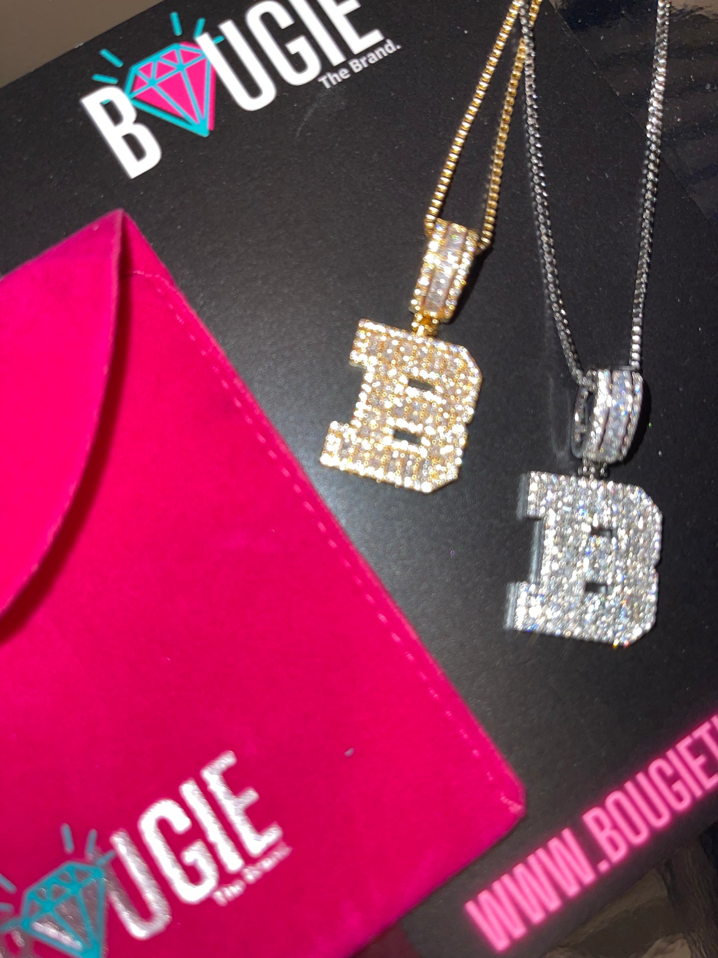 Baguette Me Initial Necklace