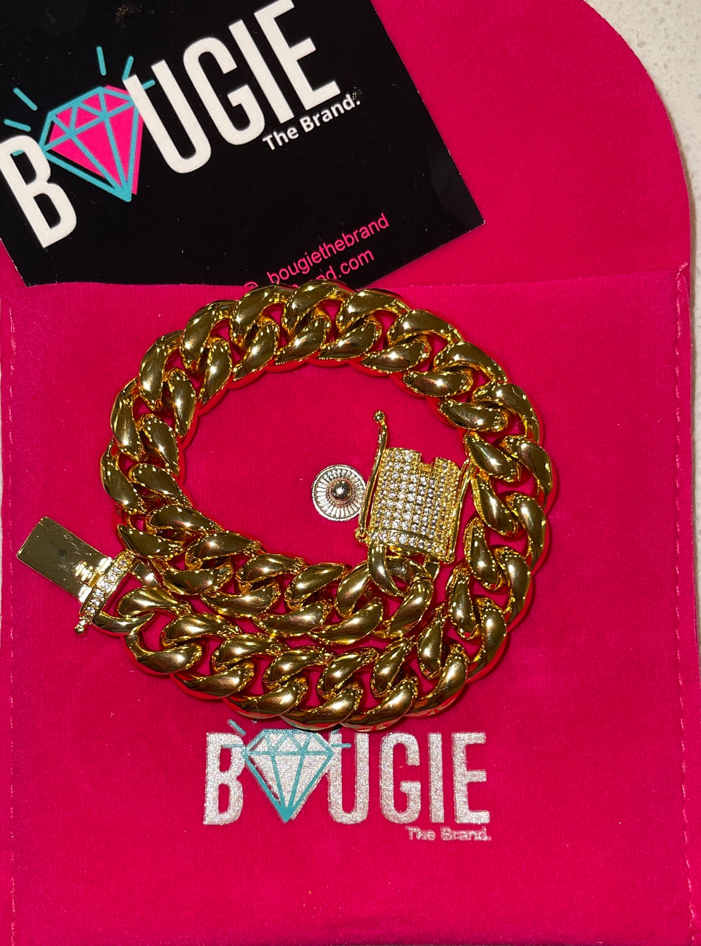 Miami Cuban Anklet
