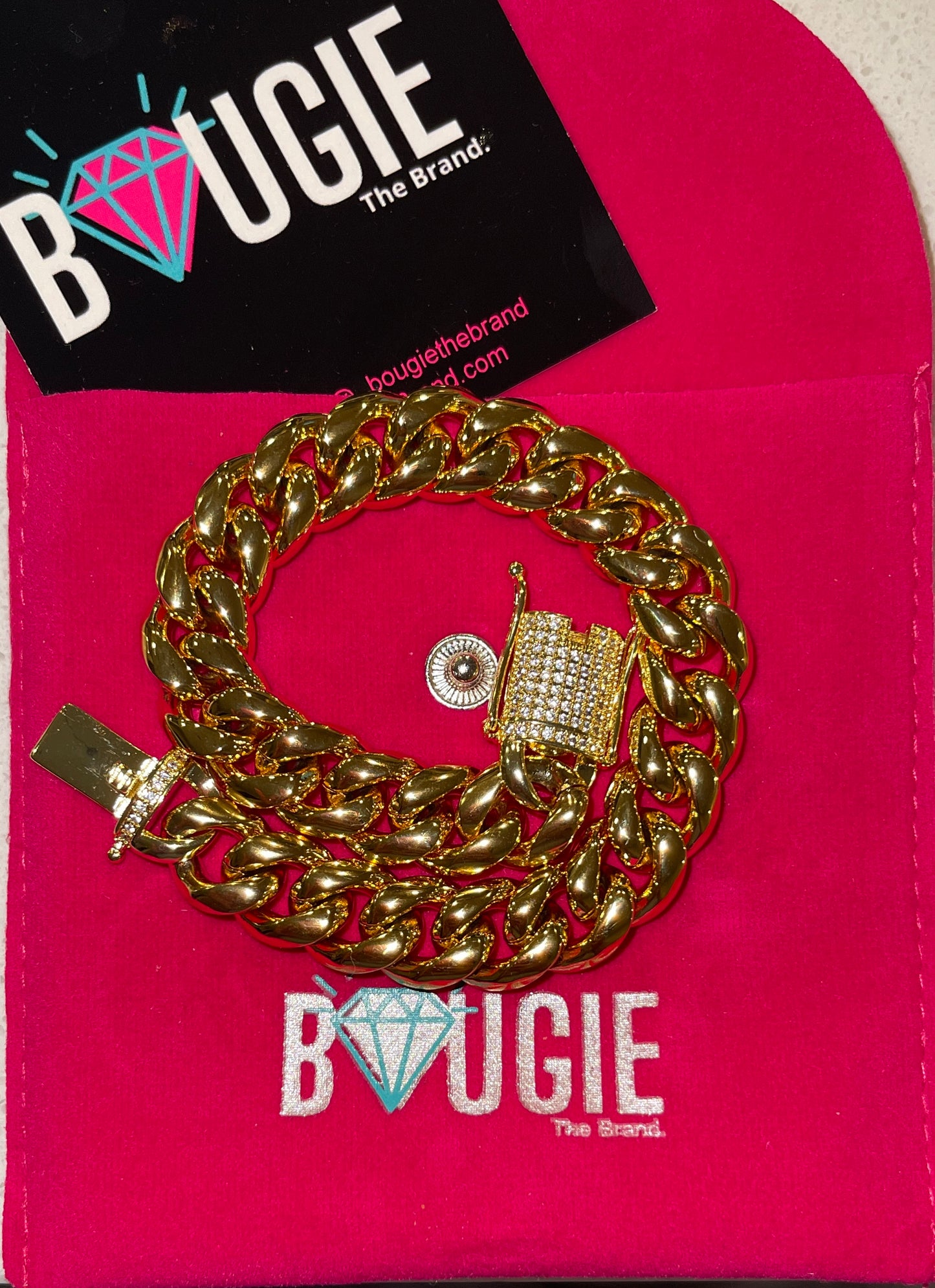 Miami Cuban Anklet