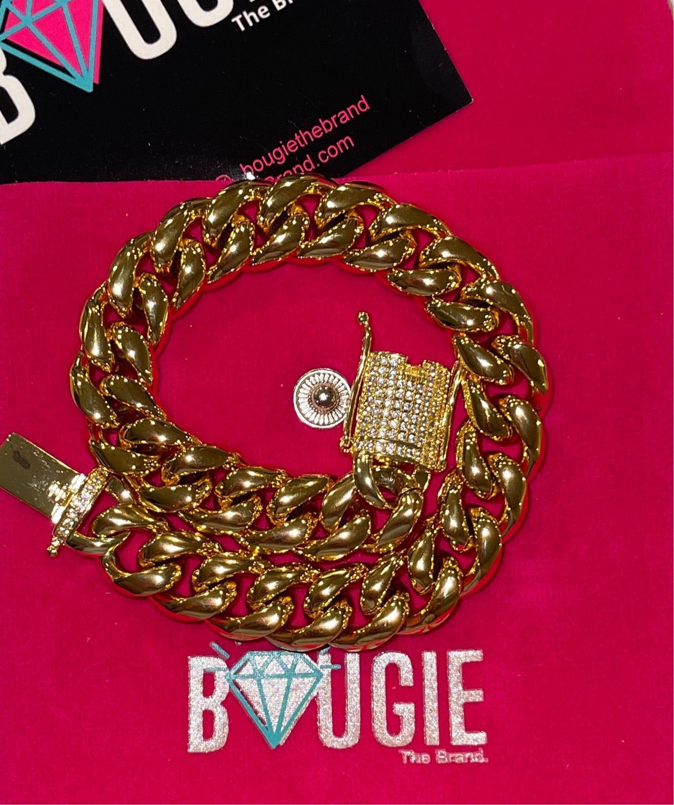 Miami Cuban Anklet