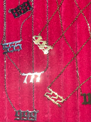 Lucky Number Necklace