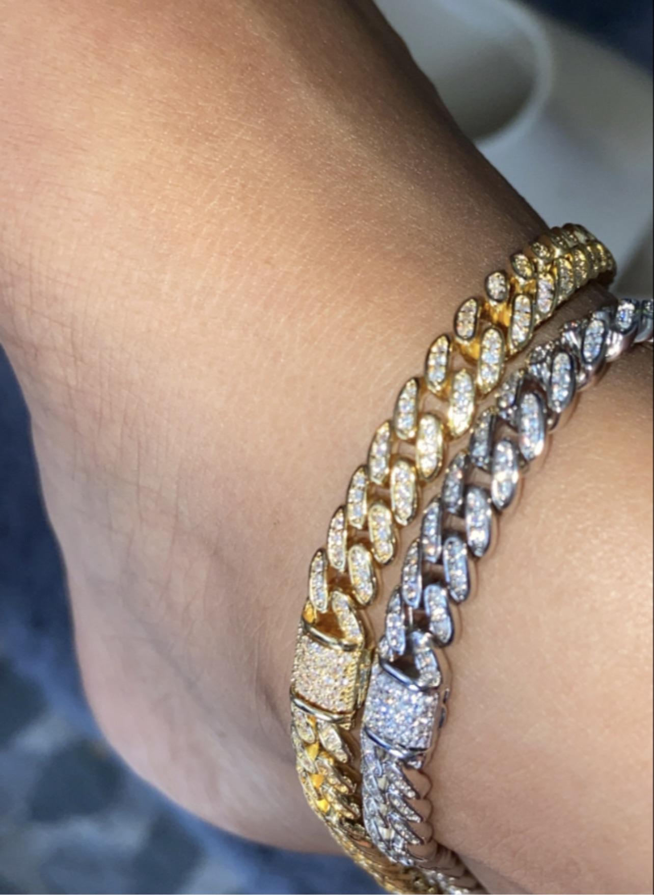 Itty Bitty Micro Cuban Anklet